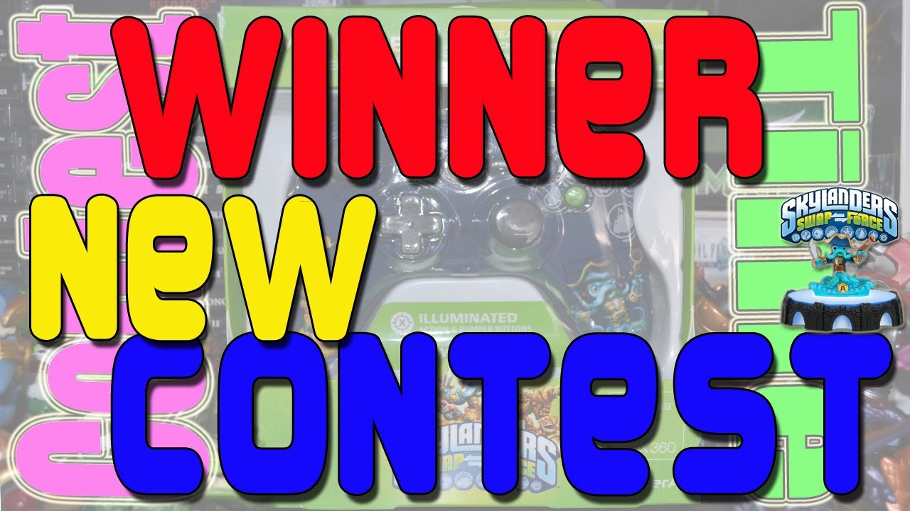 Skylanders Contest Winner and a New Contest!!!