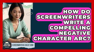 How Do Screenwriters Write A Compelling Negative Character Arc? - Screenwriter