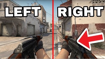 How to switch main hand to left hand on CSGO In 2024