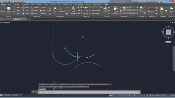 4-How to Draw and Use Arc Command in AutoCad 2017