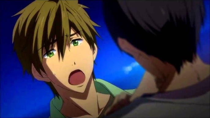 Free! - Iwatobi Swim Club Ep. 1 Dub  Reunion at the Starting Block! 