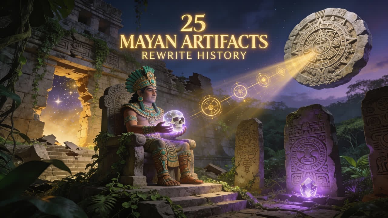 25 Mayan Artifacts That Could Rewrite History - Clues from codices and astronomy