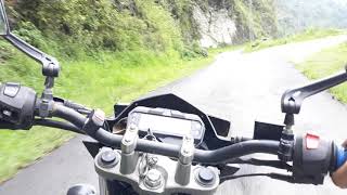 Sikkim village road / Fzv2 ride/ Luing Gangtok