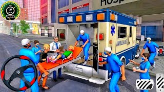 Ambulance City Rescue Simulator Game - 911 US Emergency Ambulance Driving 3D - Android Gameplay screenshot 3