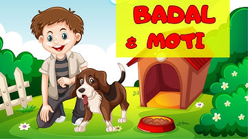BADAL AND MOTI - CHAPTER 2 || CLASS 3 || SANTOOR ||NEW NCERT || #kidsstories #kidslearning