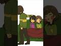 Kris Tucks In Frisk &amp; Chara... But Chara Has DARK Dreams 💀 (KFC Comic Dub)