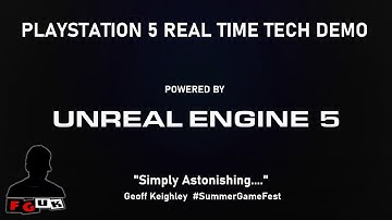 PS5 Real-Time Unreal Engine 5 Tech Demo Blows Internet Away!! First Wow Moment of Next Gen!!!