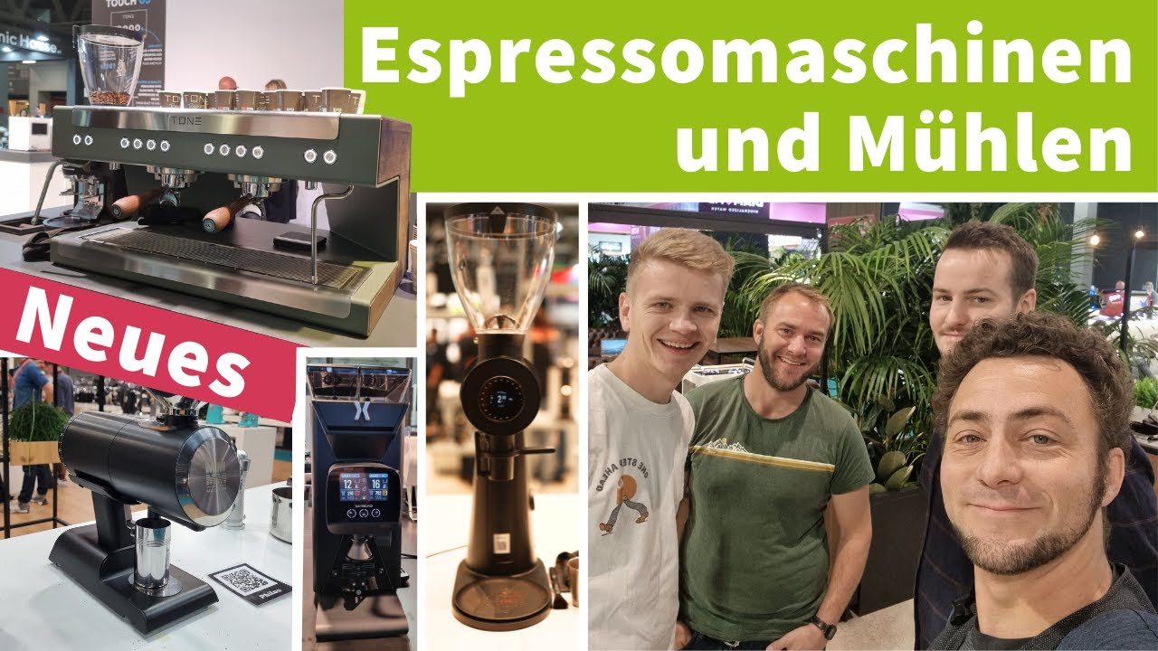 Espresso-Weltneuheiten – Bericht von der Gastro-Leitmesse Host 2023
