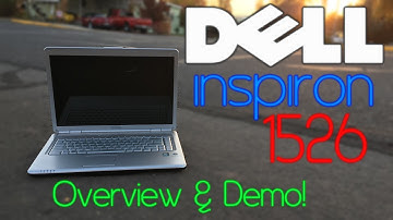 Dell Inspiron 1526 (PP29L) Overview & Demo!