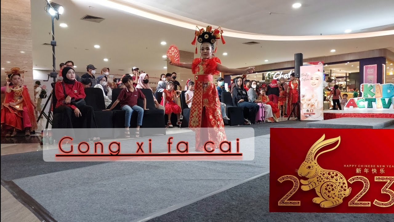 Lomba Fashion show imlek 2023❗️❗️PAKUWON MALL JOGJA  #imlek2023 #imlek #fashion #viral #fashionshow