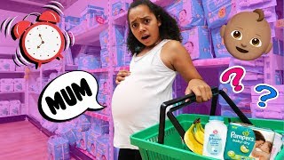 24 HOURS BEING PREGNANT!! *Challenge*