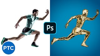 Turn Your Photos Into Gold Statues in Photoshop [Quick & Easy!] screenshot 5