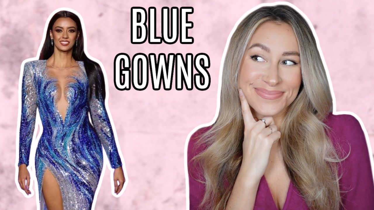 MISS UNIVERSE Top 10 BEST Blue Gowns (2017-2021)
