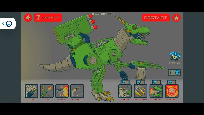 Pterosaur Fight! Dino Robot Swift Poki Walkthrough! 