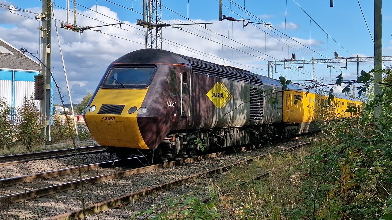 Colas HSTs 43357 & 43251, Dudley Port, 10/10/24 - YouTube
