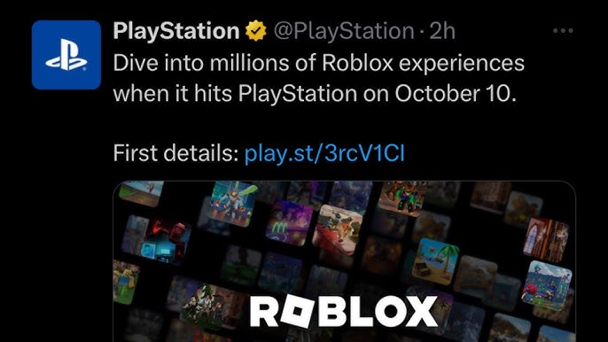 Roblox Could Finally Be Coming to PlayStation