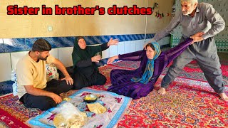 Brutal attack of brother on sister to force her to divorce