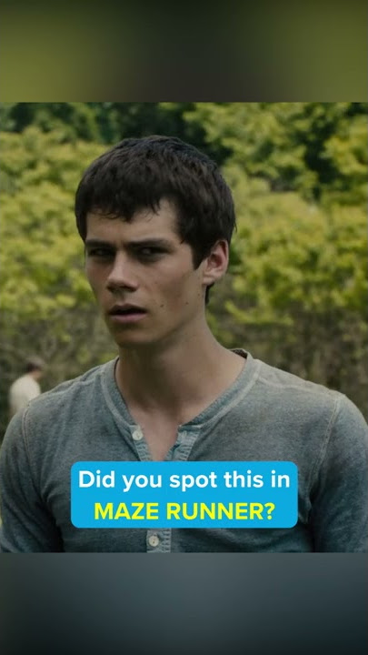 Did you know that in MAZE RUNNER