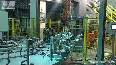 PU machine for car headrest production line