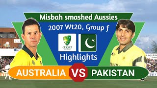 Misbah & malik smashed mighty aussies | Remarkable world cup Win |
