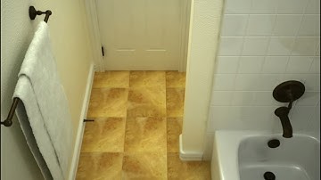 3ds Max tutorial - Interior Architectural Design: Bathroom part 1