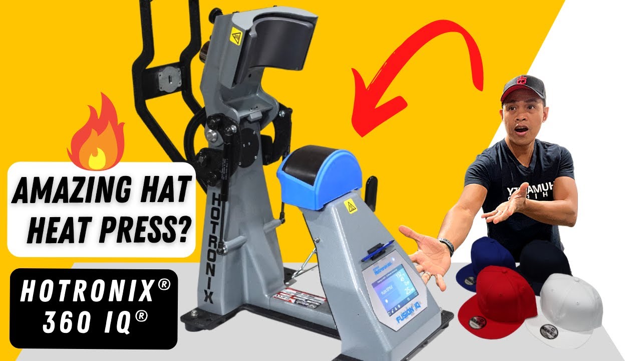 Unboxing the Hotronix 360 IQ Hat Heatpress and My Honest Review