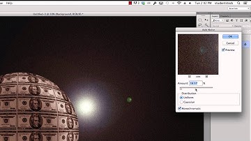 Photoshop Tutorial - Fun with the Define Pattern and the Spherize Filter (part 3 of 3).