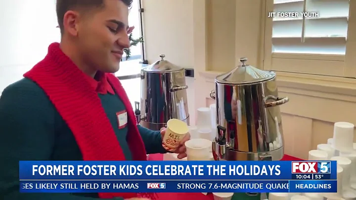 Fox 5 highlights Just in Time for Foster Youth My First Home for the Holidays