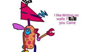 I like writing on walls | the Amazing Digital Circus | gl2 tweening