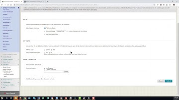 Download and Save Your Blackboard Grade Center