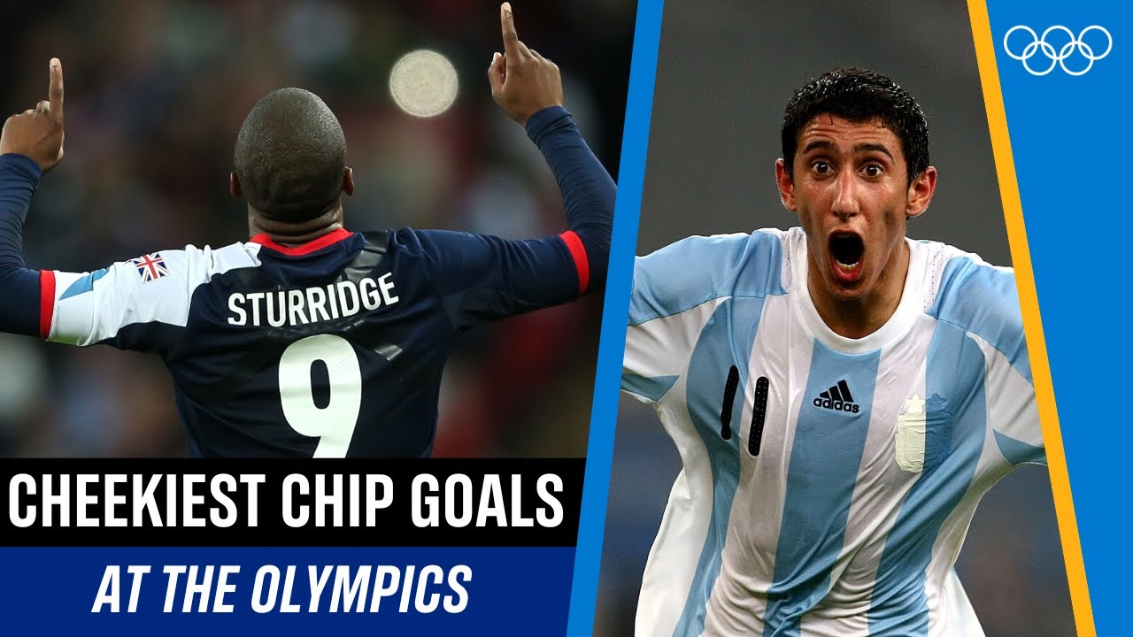 😳 CHEEKIEST chip goals at the Olympics! - YouTube