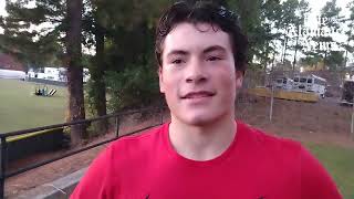 SENIOR WILLIAMS LINEBACKER JORDAN HARLESS says everything coming together for rematch with Western.