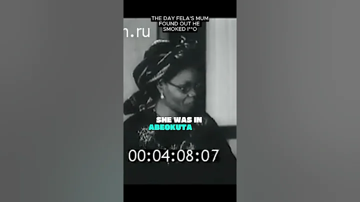 Femi Kuti: The Day Fela’s Mum Found Out He Was Smoking Igbo #shorts