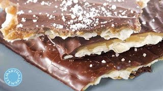 Chocolate-Toffee Matzo Recipe - Martha Stewart