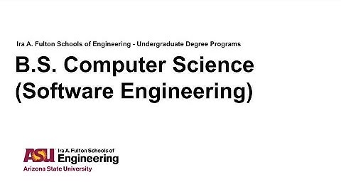 Fulton Schools Degree Webinar: Computer Science (Software Engineering)