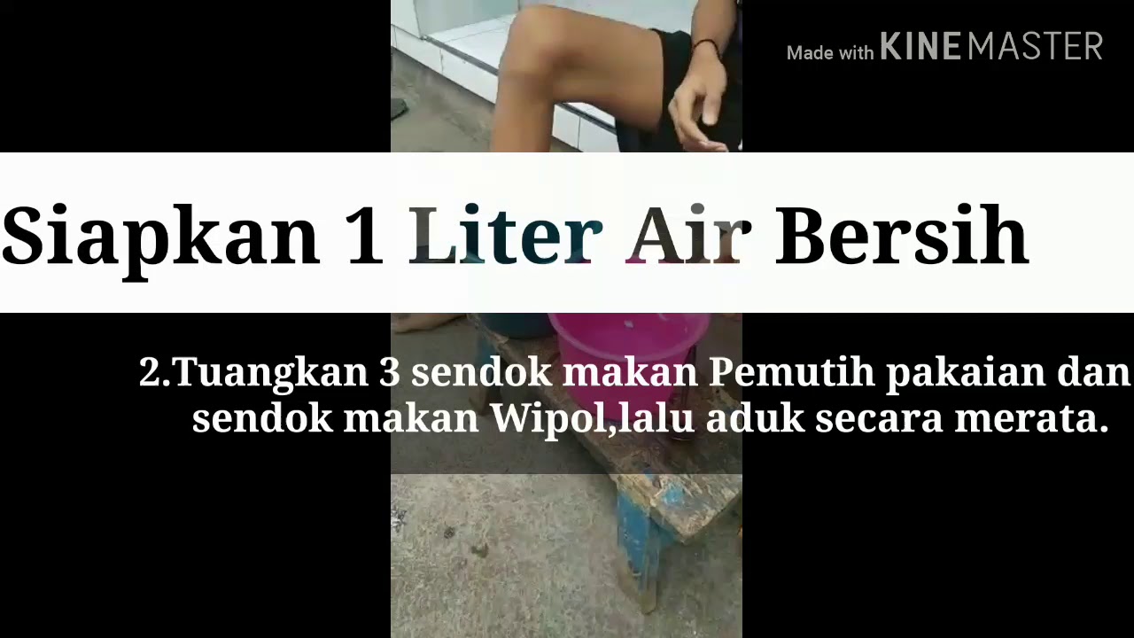 Cara membuat disinfektan sederhana dirumah - YouTube