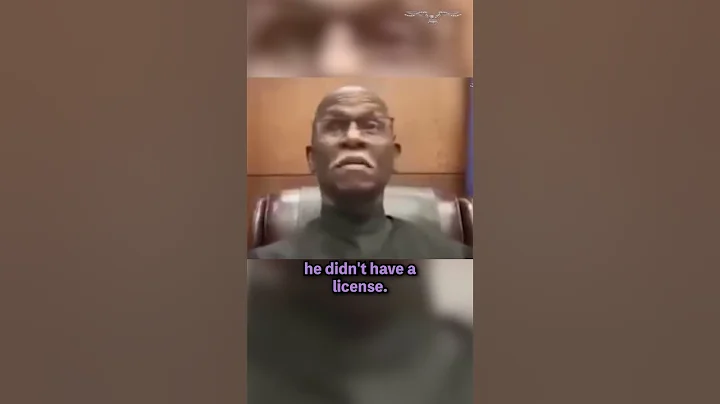 Driver who went viral in court hearing video had license suspension lifted in 2022 #shorts