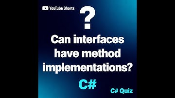 C# Trick Question: Interfaces vs Abstract Classes!