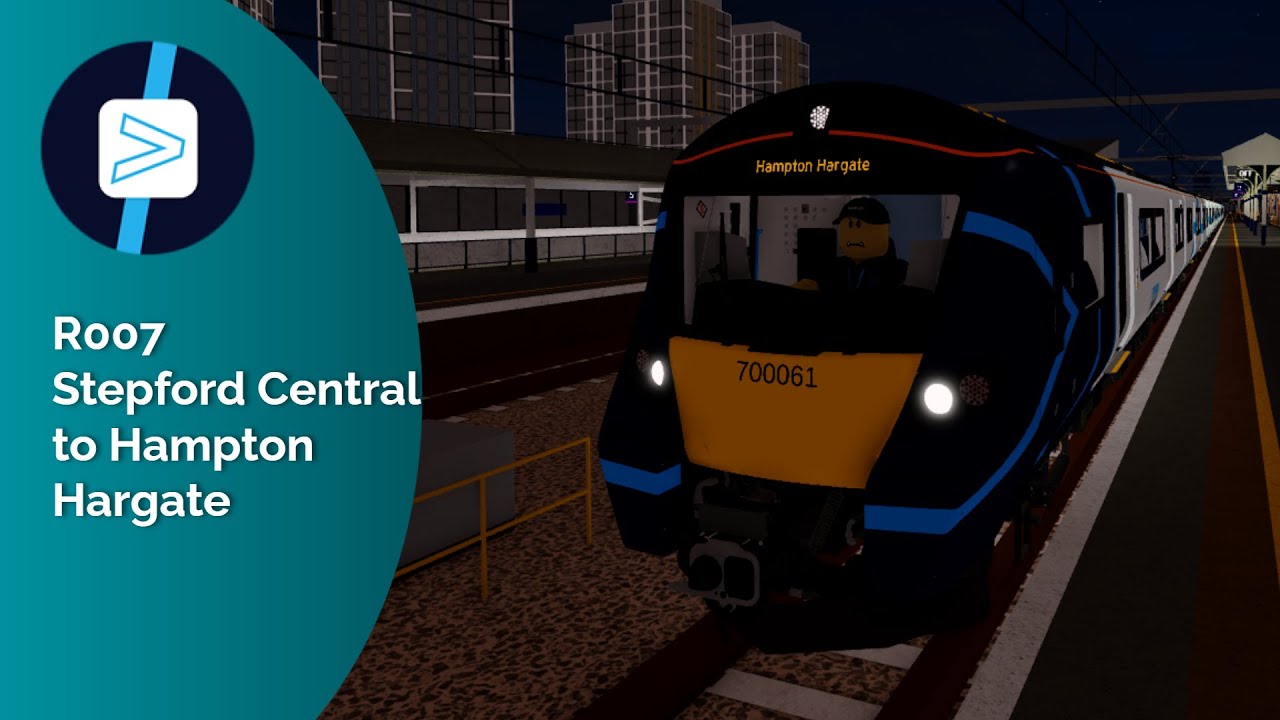 SCR v2.3: Stepford Central to Hampton Hargate Timelapse (Class 700) - Stepford County Railway