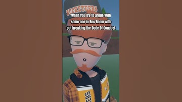 When you try to argue with someone in Rec Room without breaking the Code of Conduct