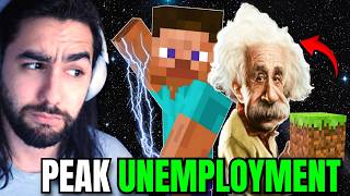 This Man beat Minecraft, without Breaking the Laws of PHYSICS 😭
