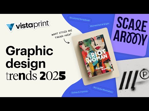 The top 10 graphic design trends to experiment with in 2025