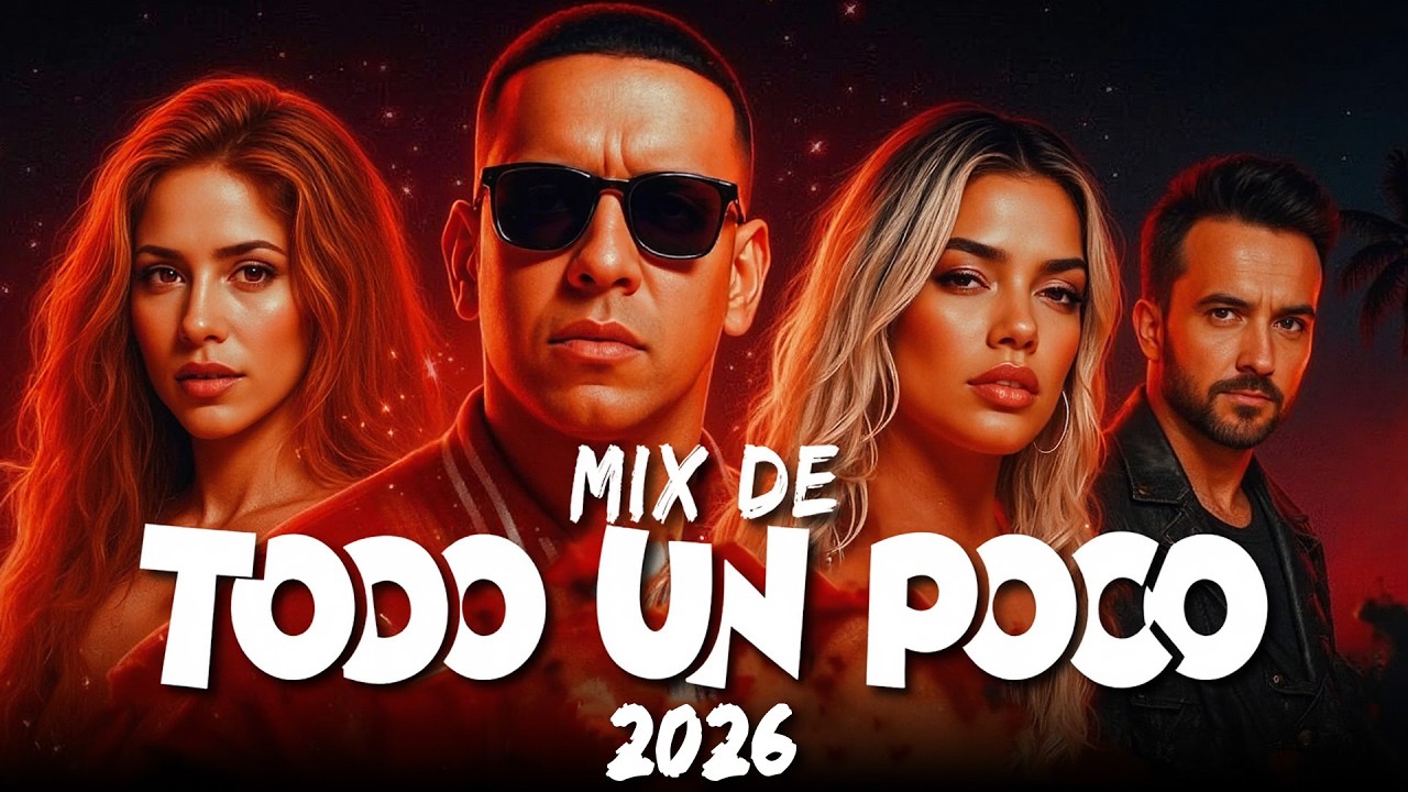 Sebastián Yatra, Enrique Iglesias, Manuel Turizo, Maluma, KAROL G, Shakira, Luis Fonsi, Bad Bunny,..
