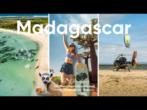 Heli-Kitesurfing in Madagascar 🇲🇬 | The Ultimate Kite Adventure in Miavana