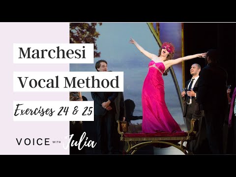 Mathilde Marchesi Bel Canto Vocal Method: Exercises 24 & 25