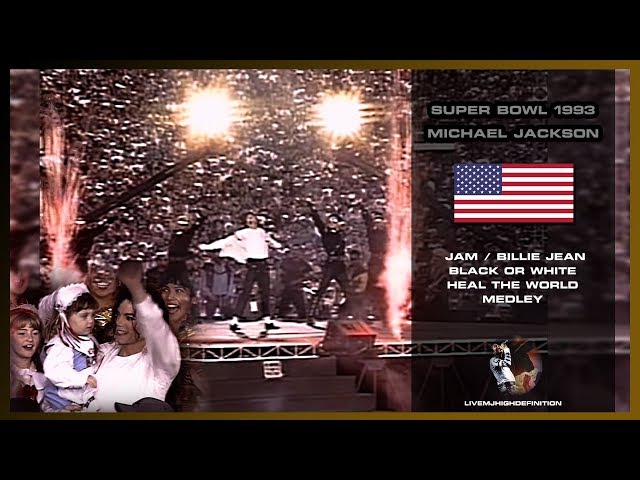 Michael Jackson - Super Bowl 1993 Performance - HD class=