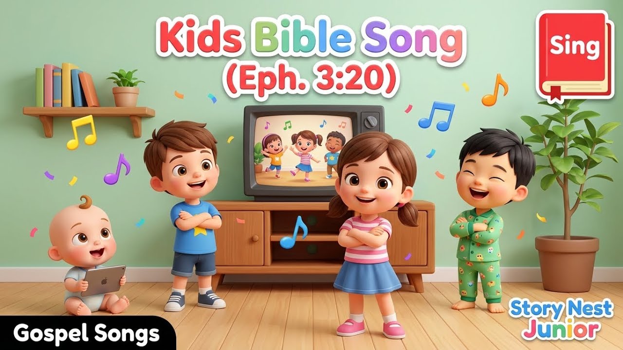 Kids Bible Story & Kids Gospel Song 🎵 | Christian Gospel Songs for ...