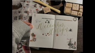 Plan with me December | Using Take a Note planner in A6