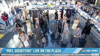 The Cast of MRS. DOUBTFIRE perform “Make Me A Woman” live on The Today Show