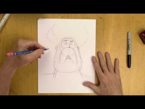 how-to-draw-a-funny-cartoon-character---for-beginners